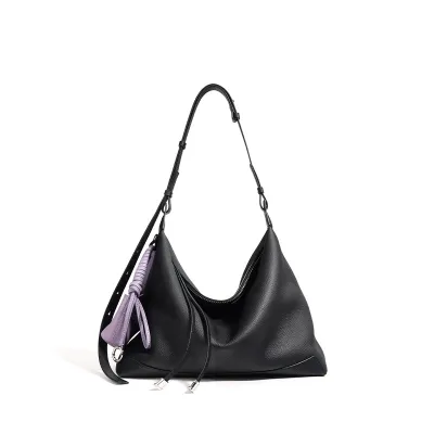 Black and purple (first layer of cowhide)